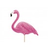 6  toppers Flamant rose