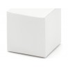 10 petites boîtes blanches carrées