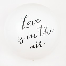 1 ballon géant Love is in the air