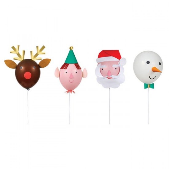 Kit ballons personnages de noël