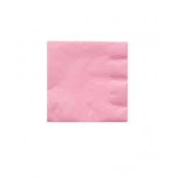 50 petites serviettes - Rose