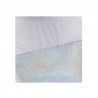 16 serviettes iridescentes