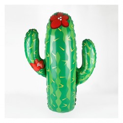 Ballon aluminium mylar cactus