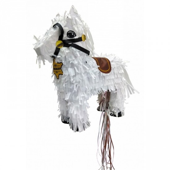 1 pinata cheval de cow boy