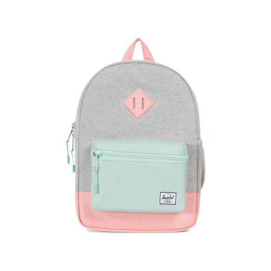 Sac à dos Youth Herschel gris clair menthe et rose
