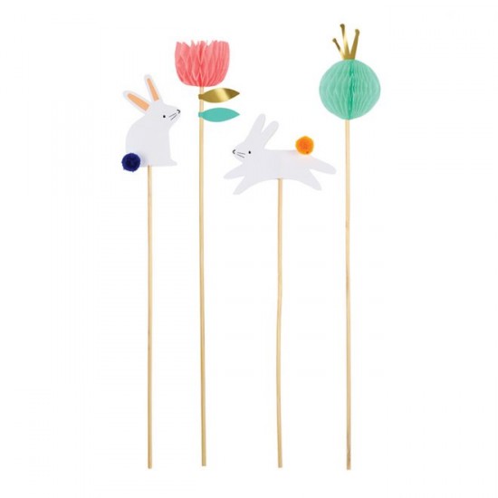 1 cake topper lapin-Pâques