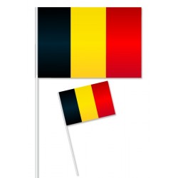1 sachet de drapeaux Belgique 9,5x16cm