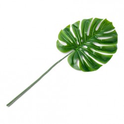 1 feuille tropicale verte 72 cm