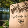 1 panneau instagram "Aidez-nous à capturer les jolis moments" 43x56cm