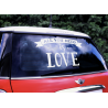 1 stickers pour voiture All you need is love