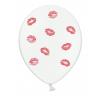 6 ballons kissy lips