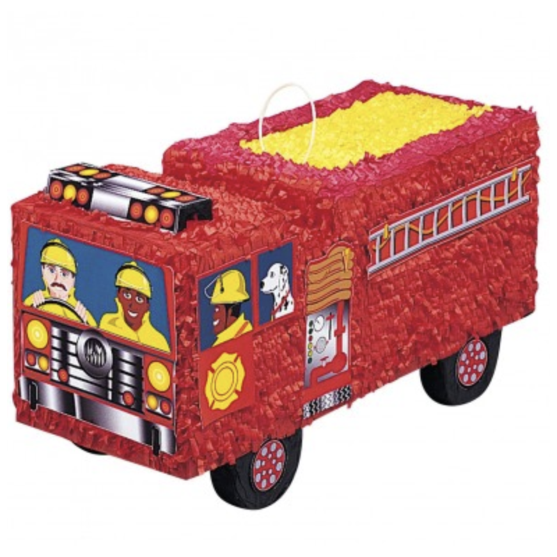 Pinata - Camion de pompier - Happy Family