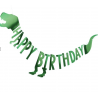 Guirlande Happy Birthday dinosaure