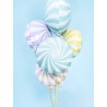 1 ballon mylar candy- Rose clair