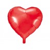 1 ballon mylar coeur 61 cm - Rouge