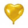 1 ballon mylar coeur 61 cm - Or