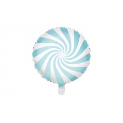 Ballon aluminium - Candy bleu clair