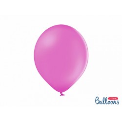10 ballons unis - fuchsia pastel
