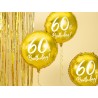 1 ballon mylar 60th birthday 45 cm - or