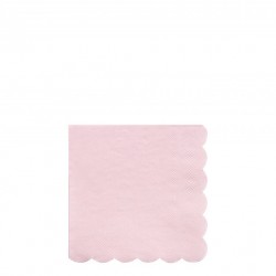 20 petites serviettes eco - Rose 
