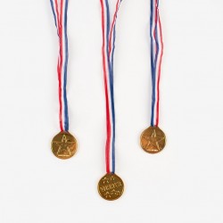 5 médailles d'or