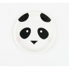 8 assiettes - mini panda