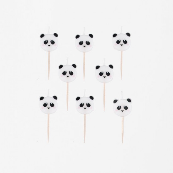 8 bougies - panda