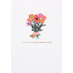 Carte "you're blooming marvellous"