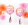 Ballon mylar dégradé - rose et orange