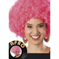 Perruque Afro - Rose