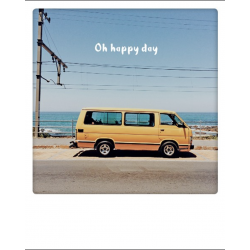 Carte pola - Van "Oh happy day"