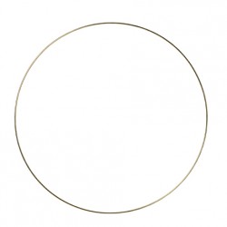 Cercle à décorer or - 40 cm