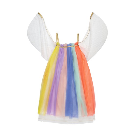 Robe de fée arc-en-ciel