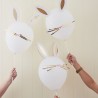 5 ballons DIY - Lapin 