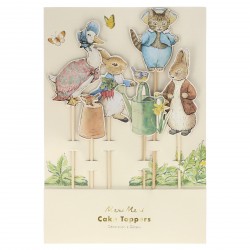 6 toppers - Peter Rabbit