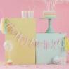 Guirlande Happy Birthday - Iridescent pastel
