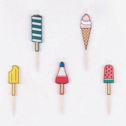 5 bougies - Glaces