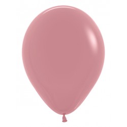 1 ballon uni - Vieux rose