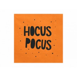 20 serviettes Hocus Pocus - Orange
