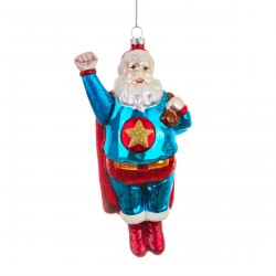 1 décoration de Noël - Père Noël super héros