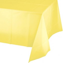 1 nappe plastique jaune 