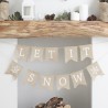 Guirlande de Noël - Let it snow