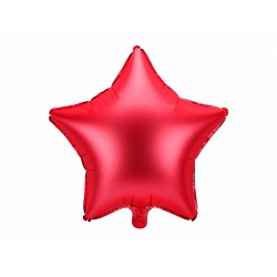 Ballon aluminium Etoile - Rouge