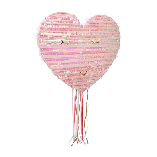 Pinatas - coeur iridescent