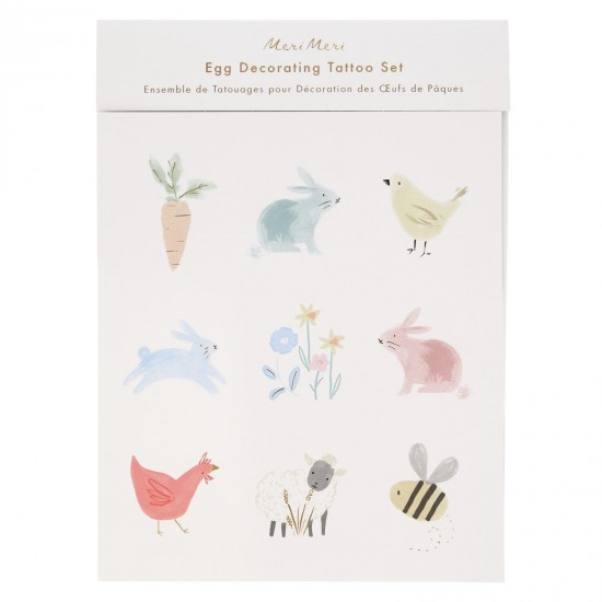 Kit décorations oeuf de Pâques - Printemps