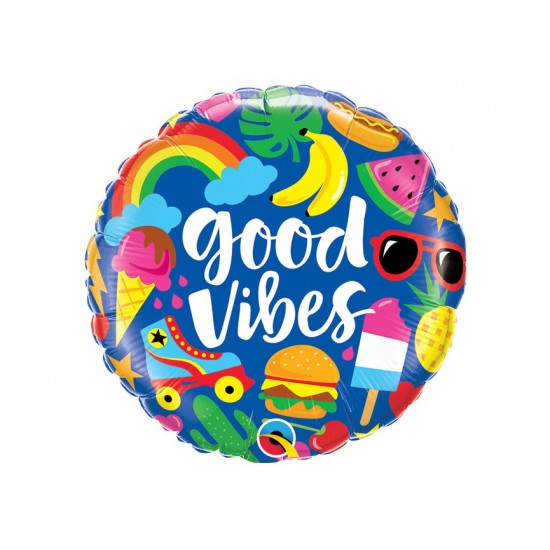 Ballon aluminium - Good vibes 