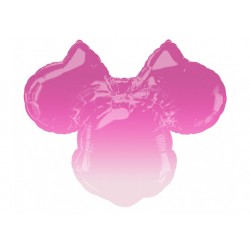 Ballon aluminium - Minnie Mouse Head Ombre