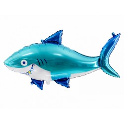 Ballon aluminium Requin dent
