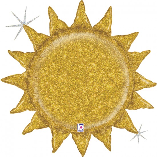 Ballon aluminium - Sun glitter