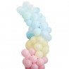 Kit arche à ballons - Multicolore pastel
